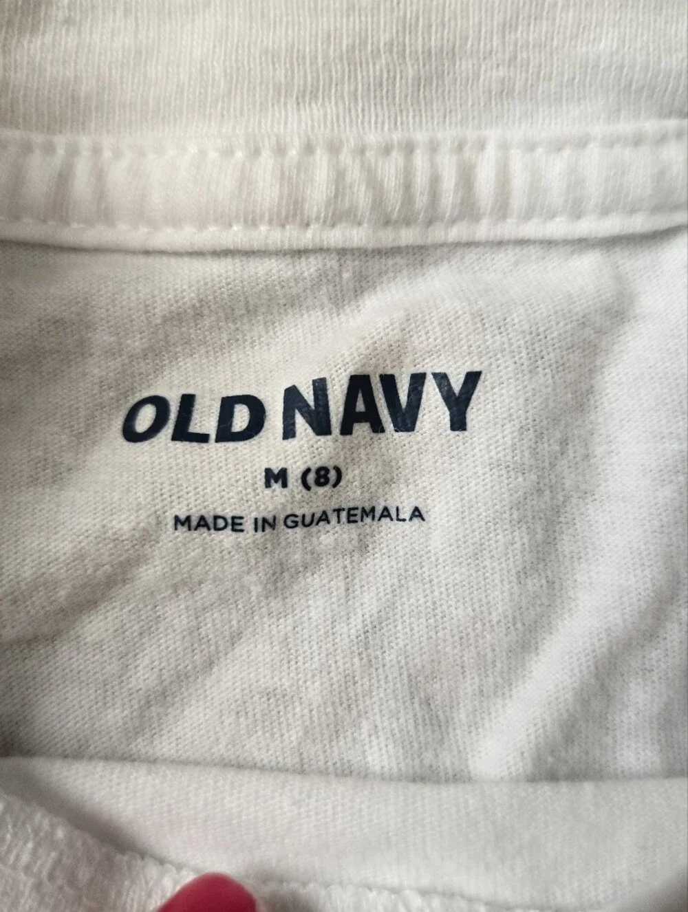 Set of Size 8 Kids Shark Graphic Tee & Shark-Print Top Old Navy Blue White VGUC